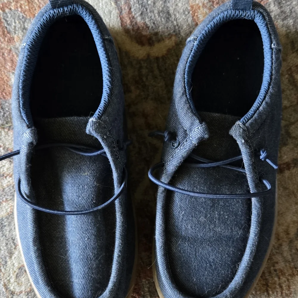 Old Navy Denim Blue  Loafers Slip-Ons with Cushioned Sole Worn Once